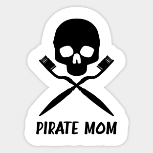 Pirate Mom Sticker